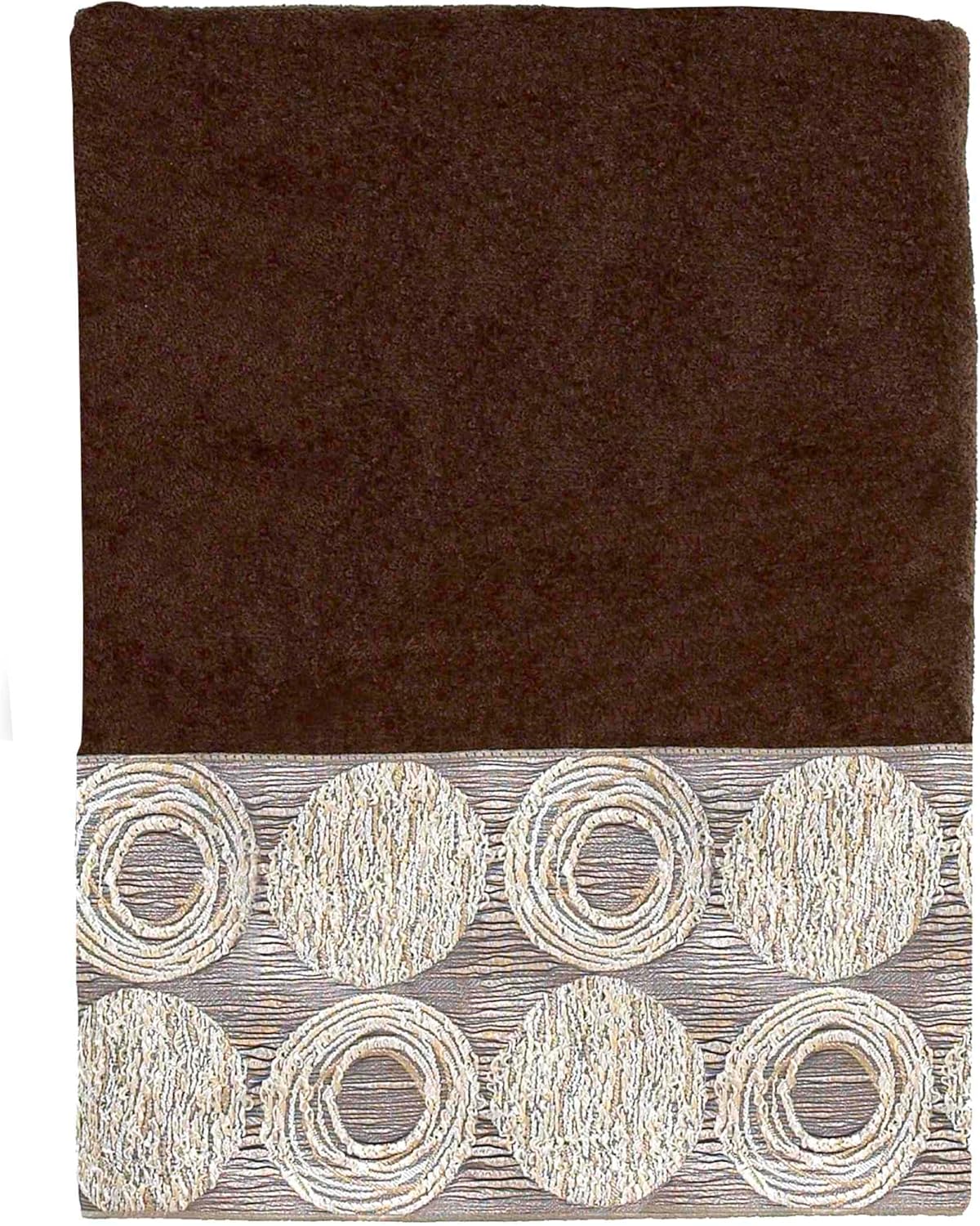Avanti Linens 3pc Towel Set Soft Absorbent Cotton Galaxy Collection Mocha