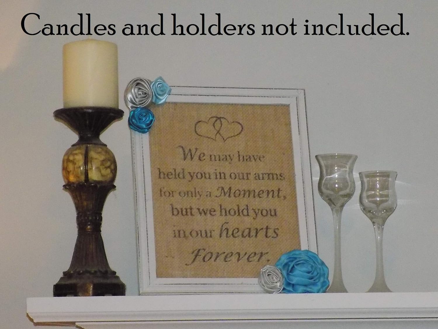 Baby Boy Infant Memorial Sympathy Gift Frame