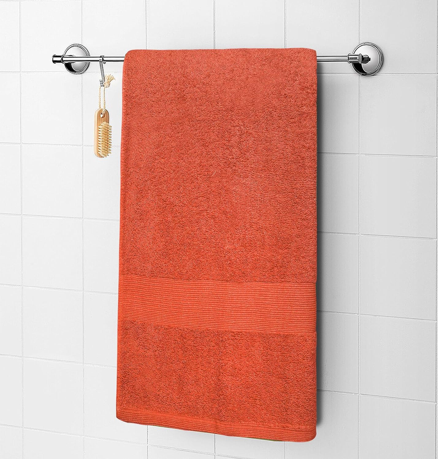 Softolle Luxury Bath Towels Set of 4 Coral