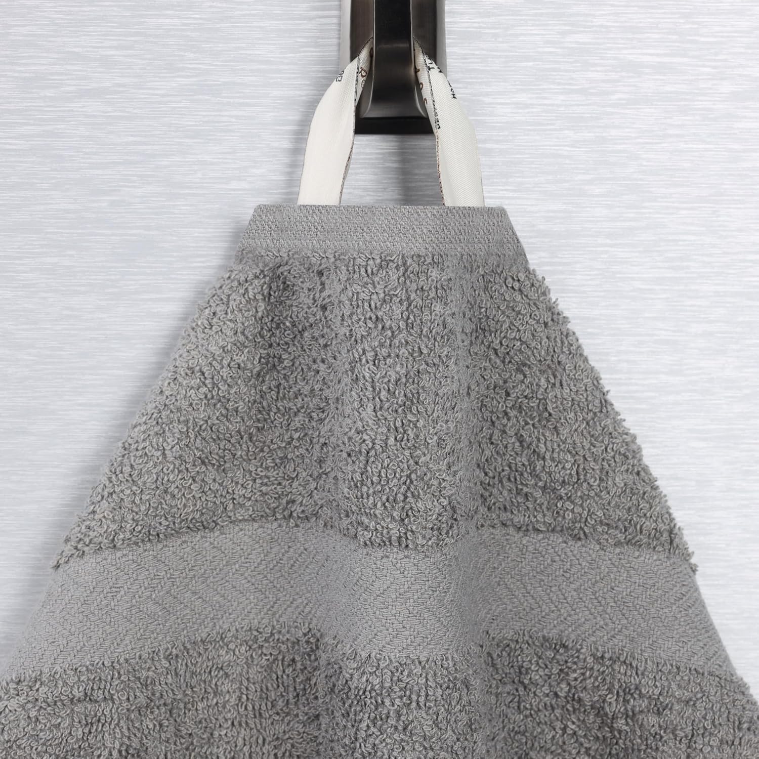 Superior 2-Piece Cotton Bath Sheet Set - Charcoal