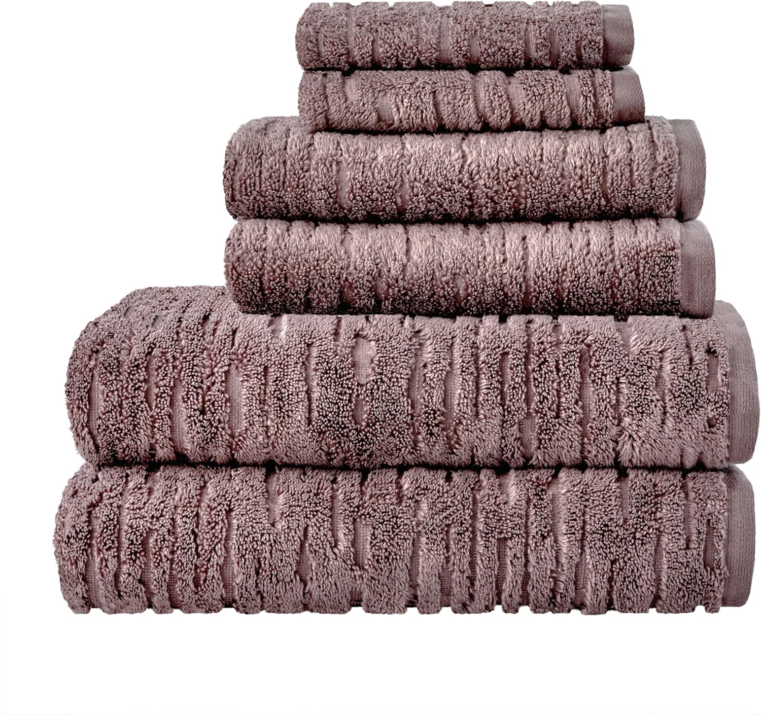 SKL Home CloudSoft Cotton Luxury Bath Towel - Soft Plum