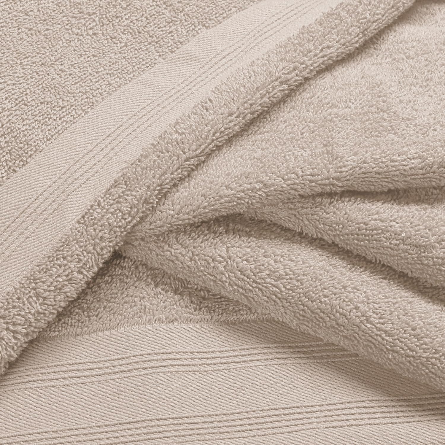 Ultra Soft 3 Pack Cotton Towel Set - Tan 1