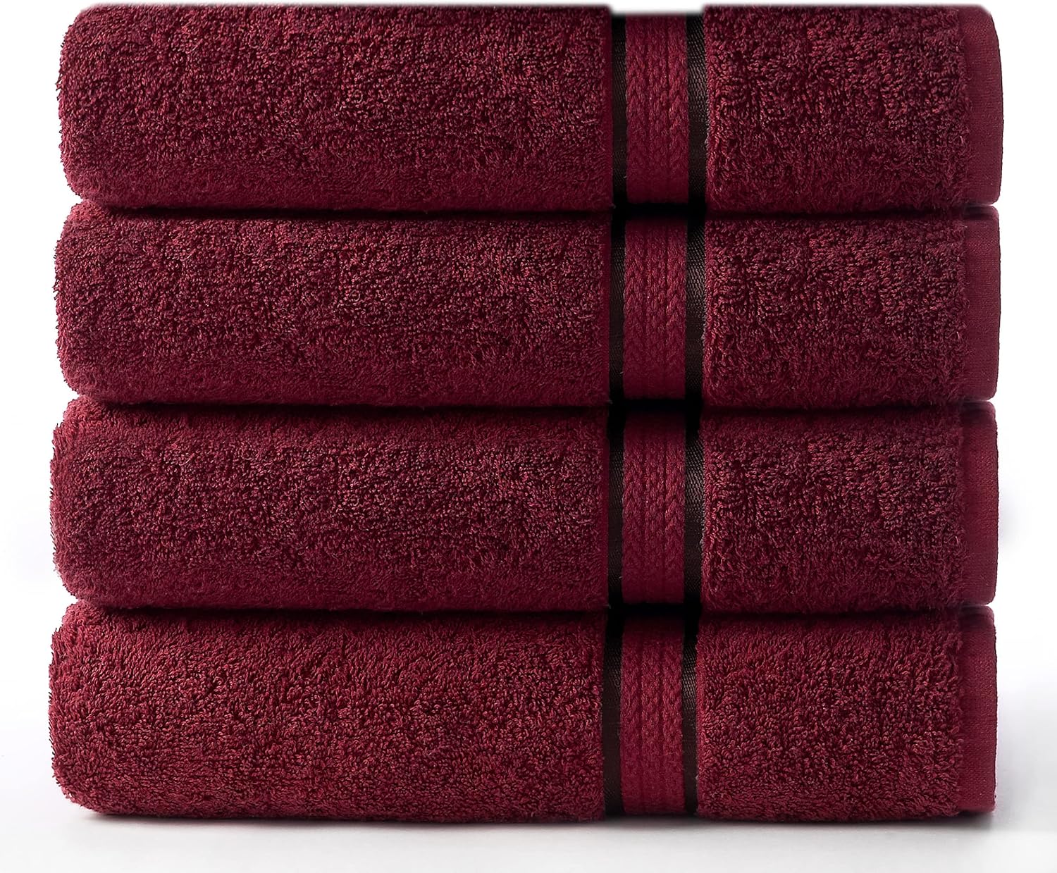 COTTON CRAFT 4 Pack Ultra Soft Bath Towels