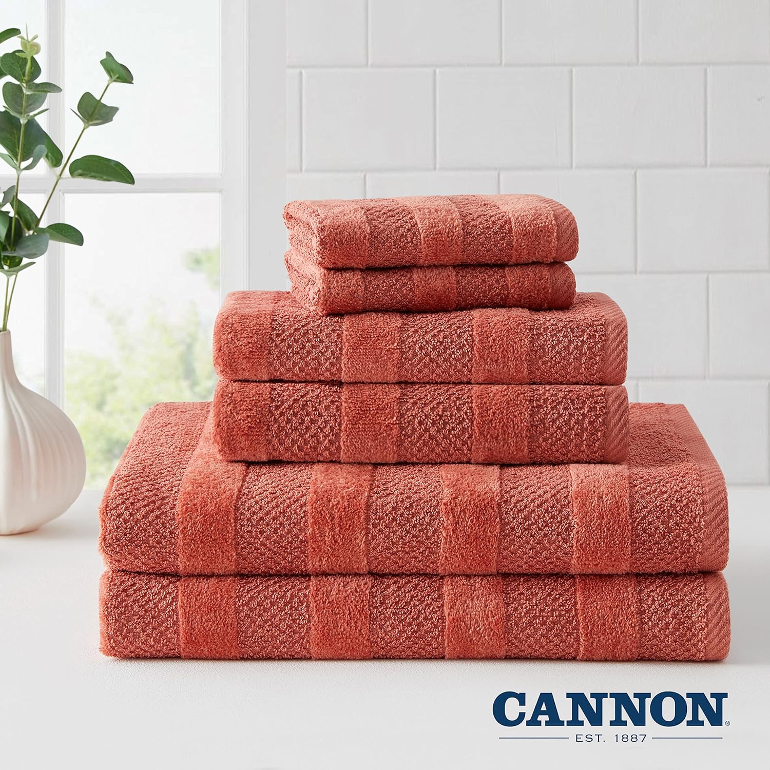 CANNON Shear Bliss Quick Dry Bath Towels 2 Pack