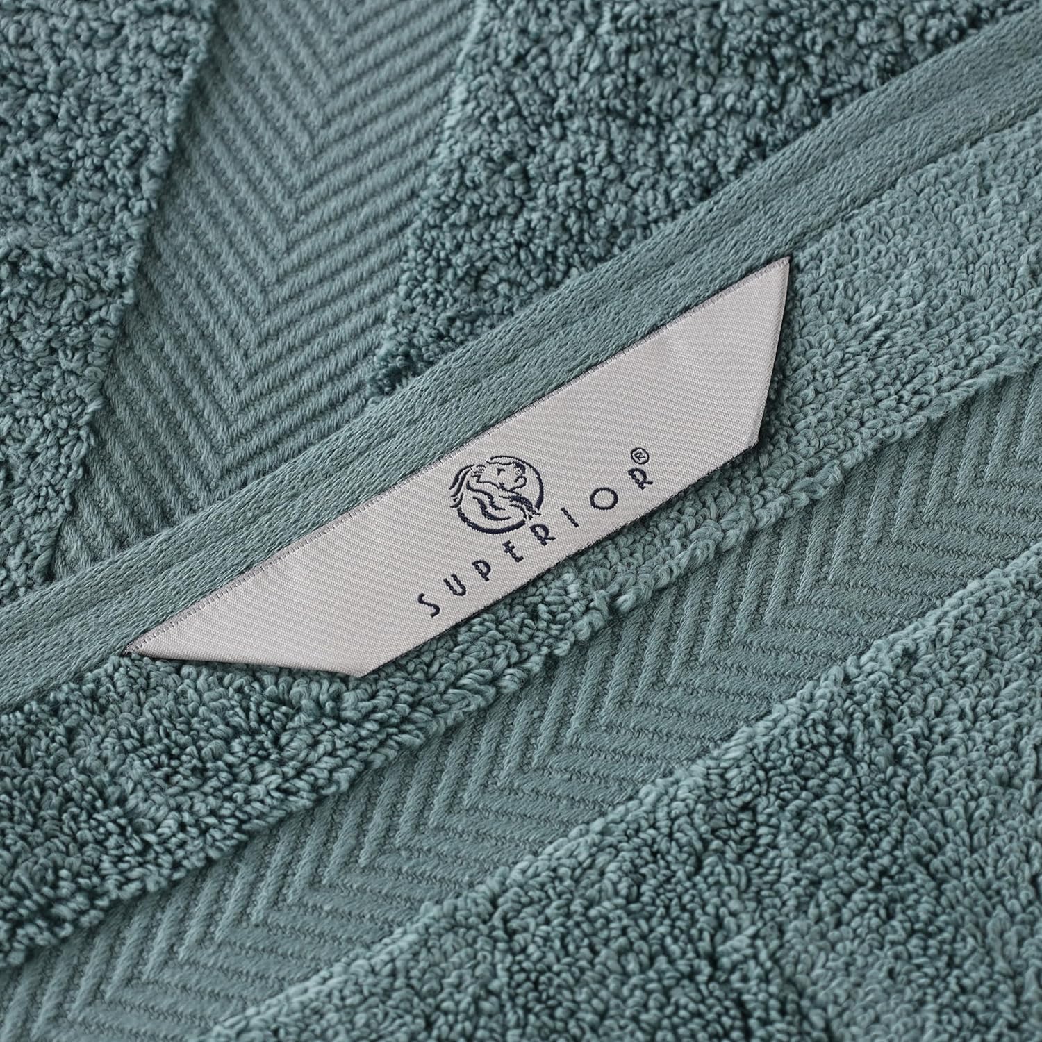 Superior Zero Twist Cotton Towel Set 3-Piece