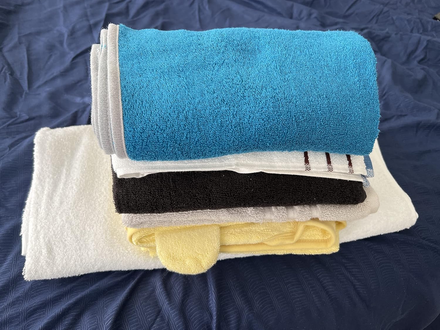 Soft Linen Towel Set for Home Use