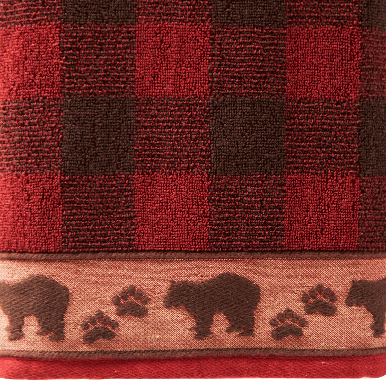 SKL Home Yellowstone Sundance Bath Towel Red 1