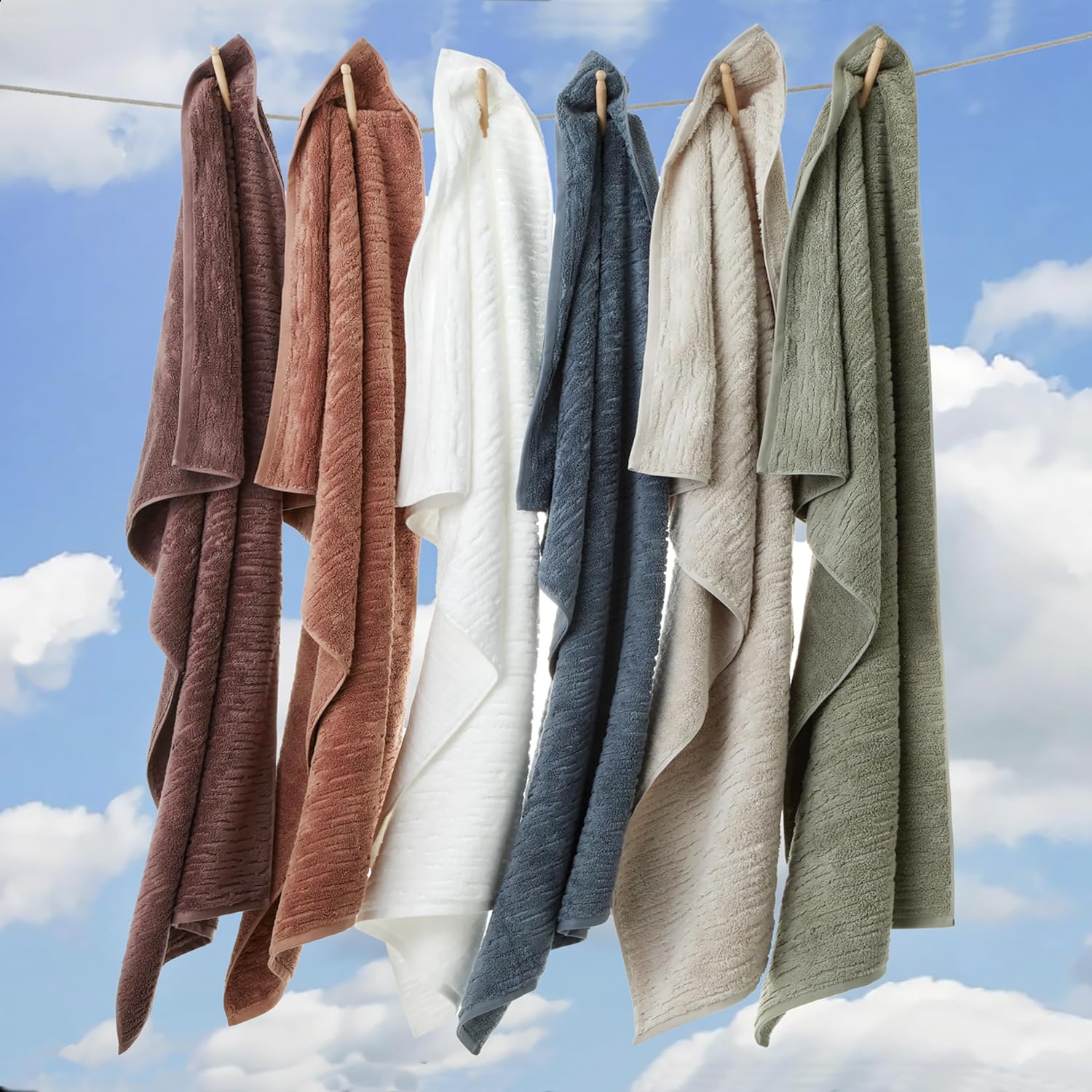 SKL Home CloudSoft Cotton Luxury Bath Towel - Soft Plum