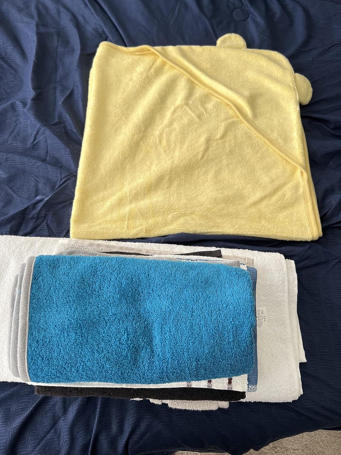 Soft Linen Towel Set for Home Use