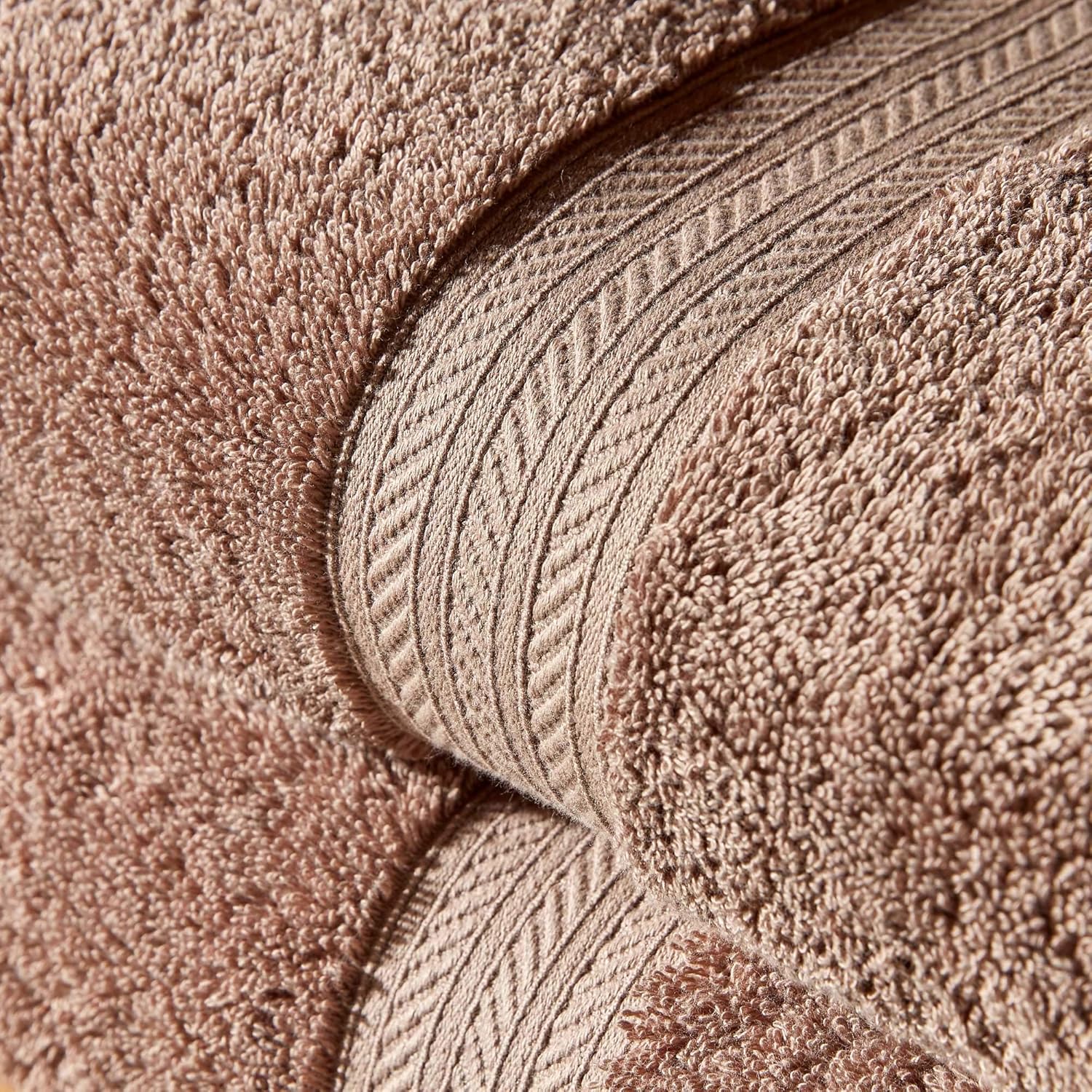 Renaissance 6 Piece Towel Set Mink Brown
