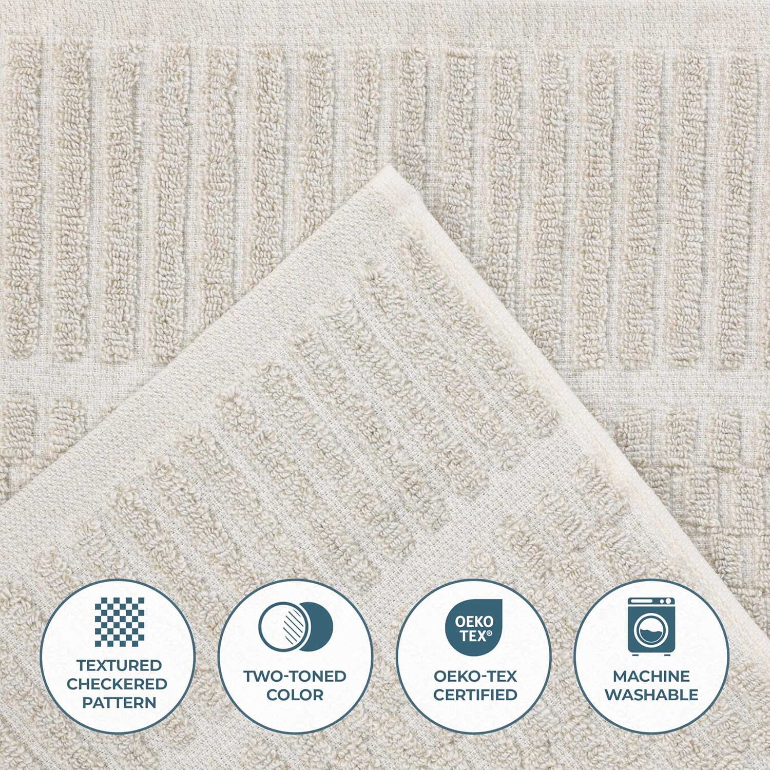 Superior Viscose Cotton Blend Towel Set of 2