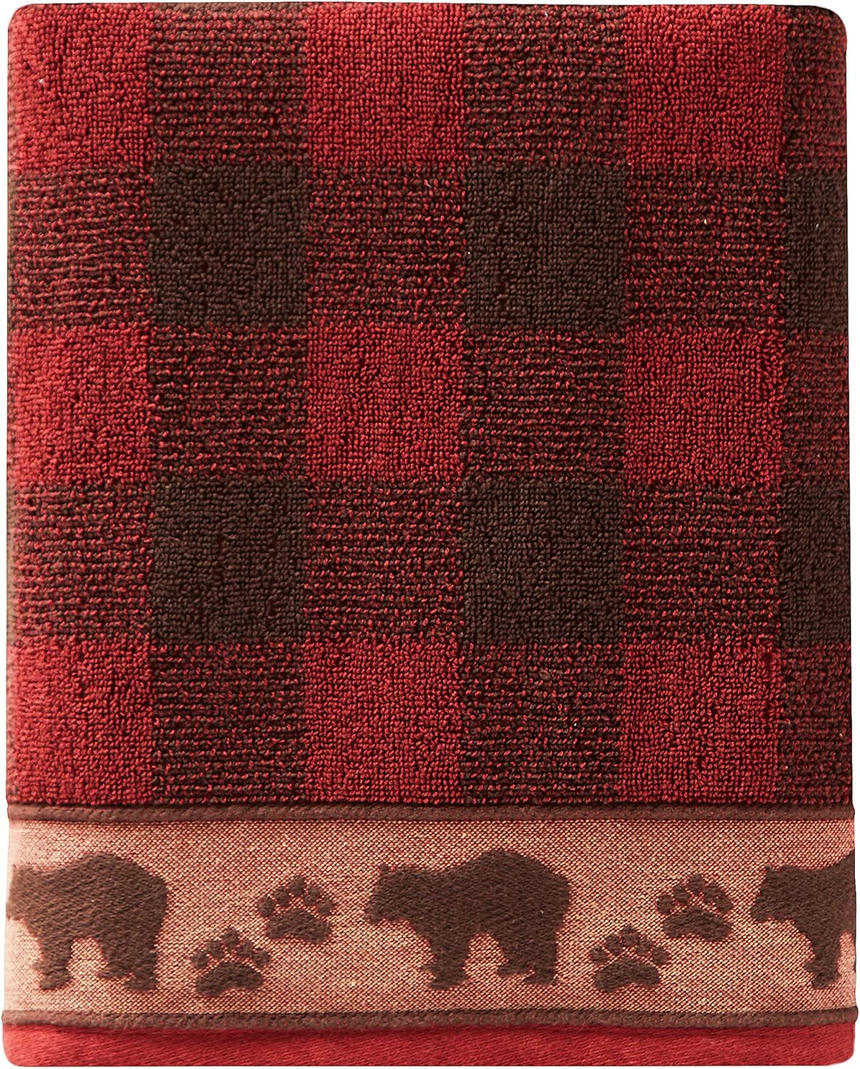 SKL Home Yellowstone Sundance Bath Towel Red 1