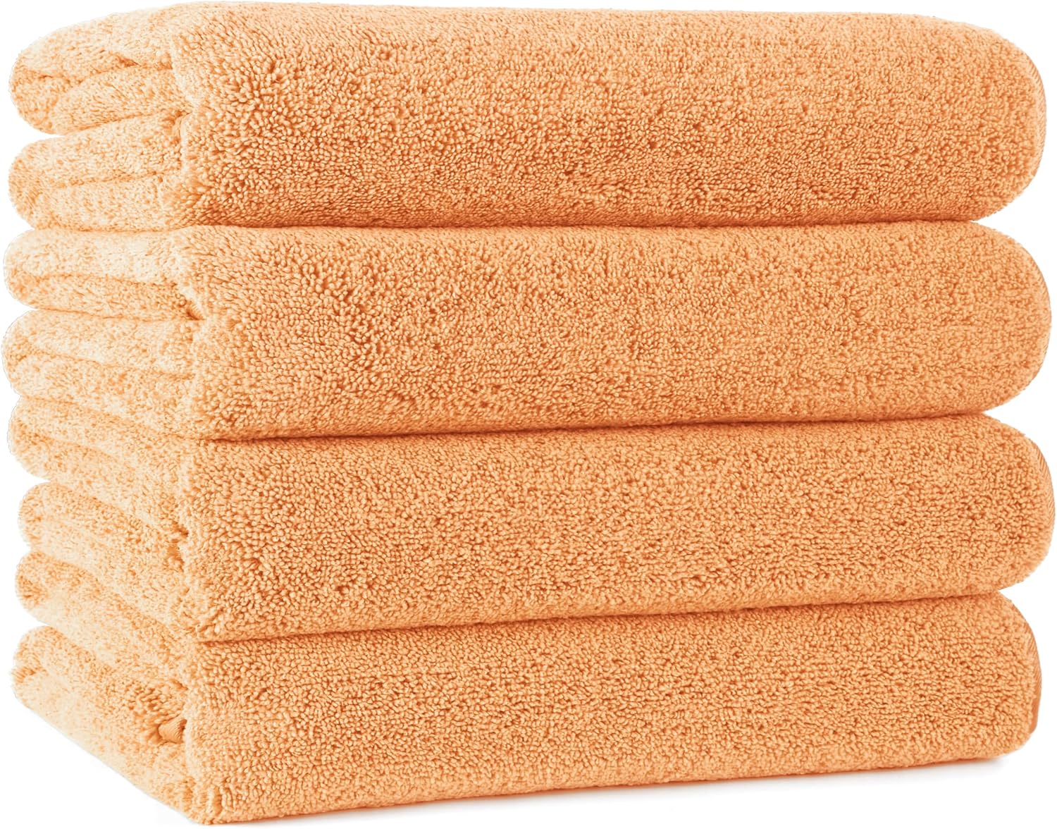 POLYTE Microfiber Bath Towel 57x30in Pack of 4
