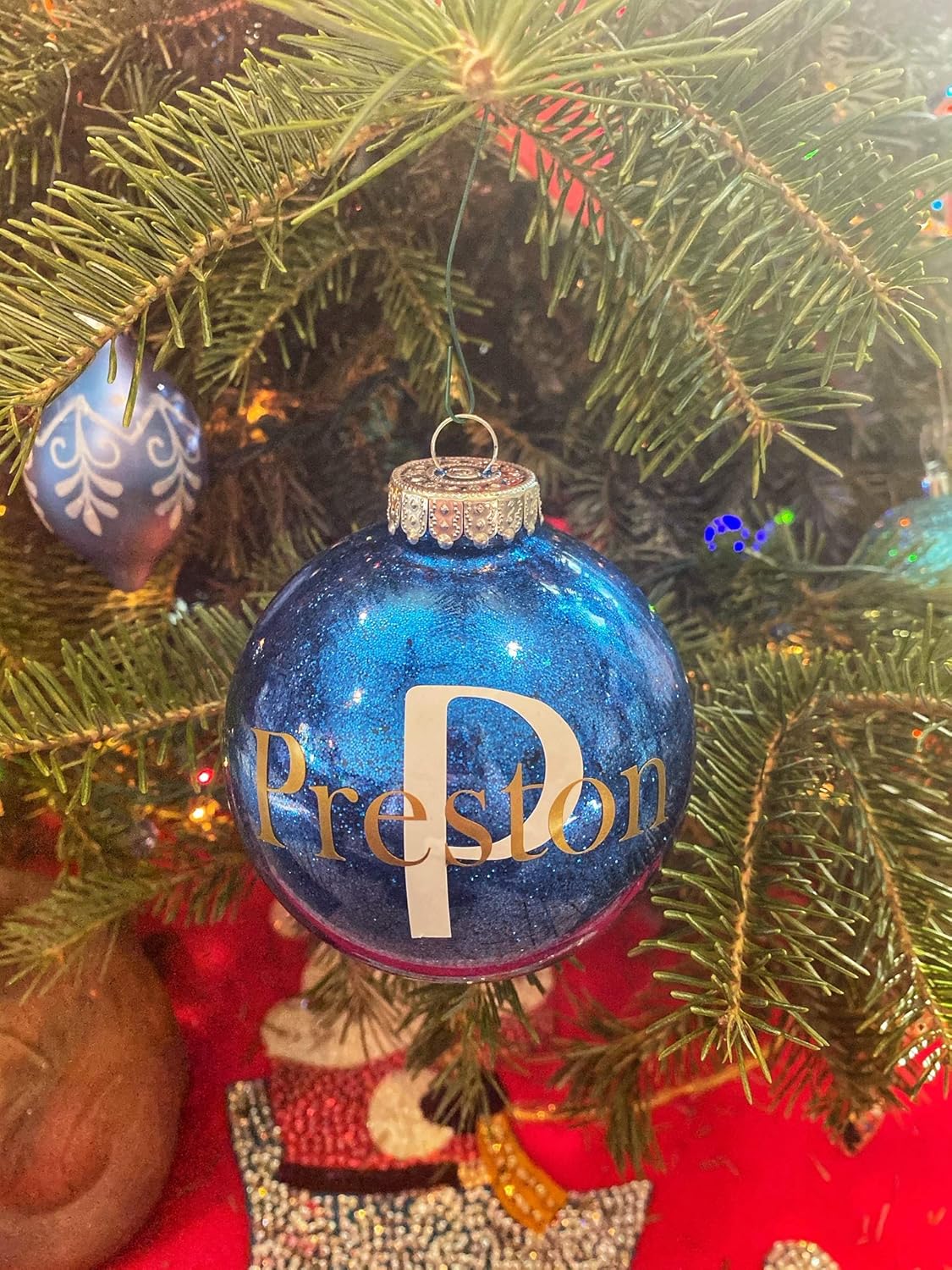 Handmade Personalized Name Christmas Ornaments