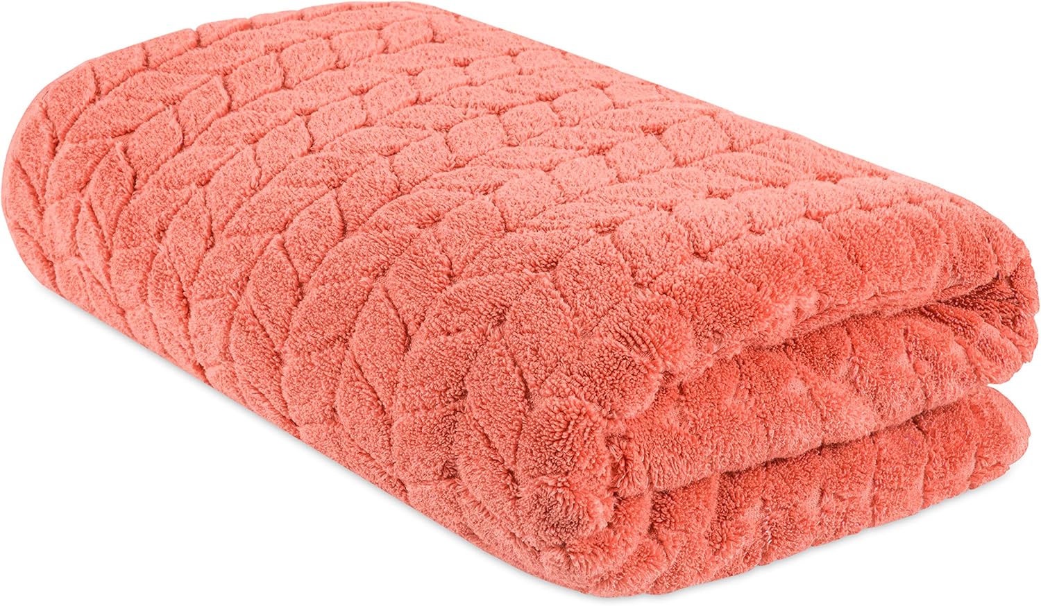 BAGNO MILANO Turkish Bath Towel Set - Coral Red