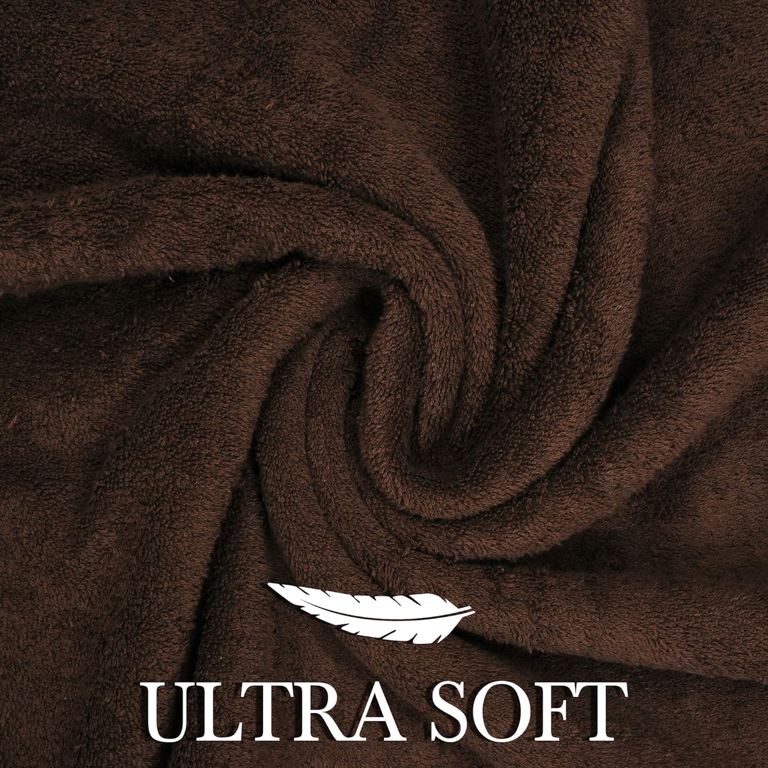 CRAFTBERRY 6 Piece Luxury Bathroom Towel Set