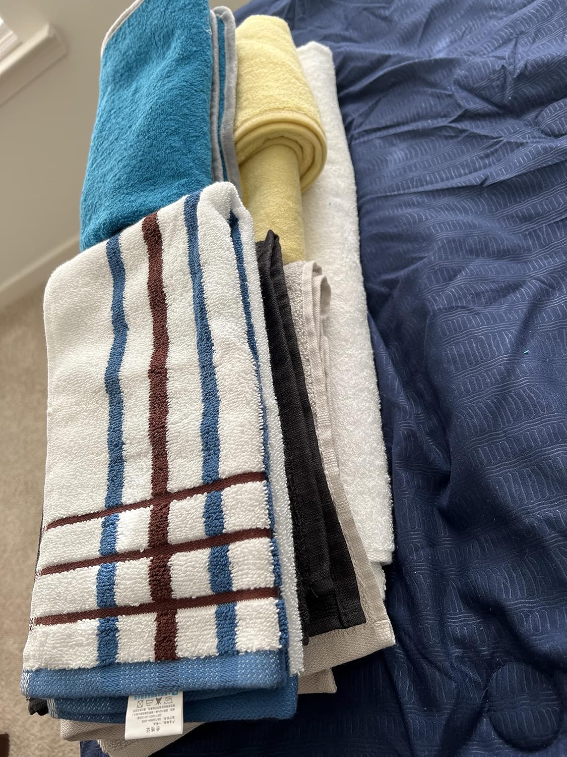 Soft Linen Towel Set for Home Use
