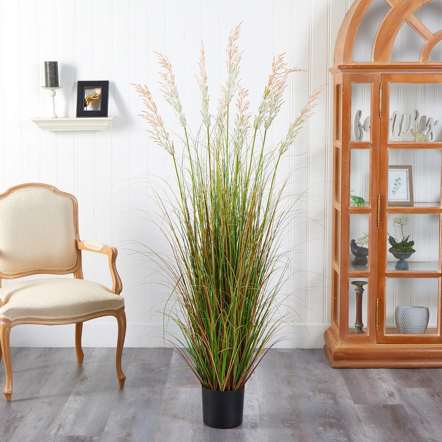 Nearly Natural 55ft Plume Grass Artificial Plant 1