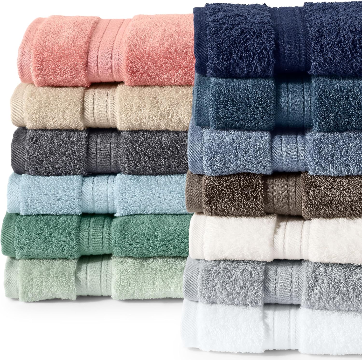 Lands End Supima Cotton Bath Towel Set
