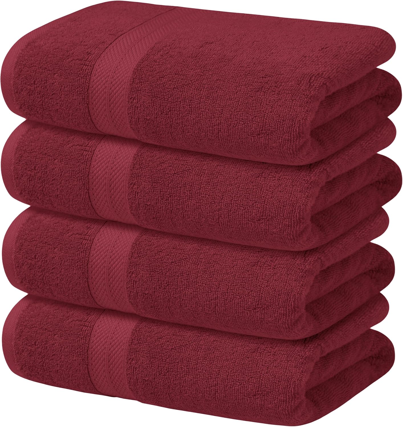 Avalon Bath Towels-Pack of 4 27x54 Inches 100 Cotton