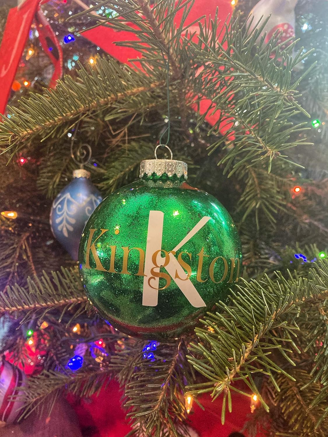 Handmade Personalized Name Christmas Ornaments
