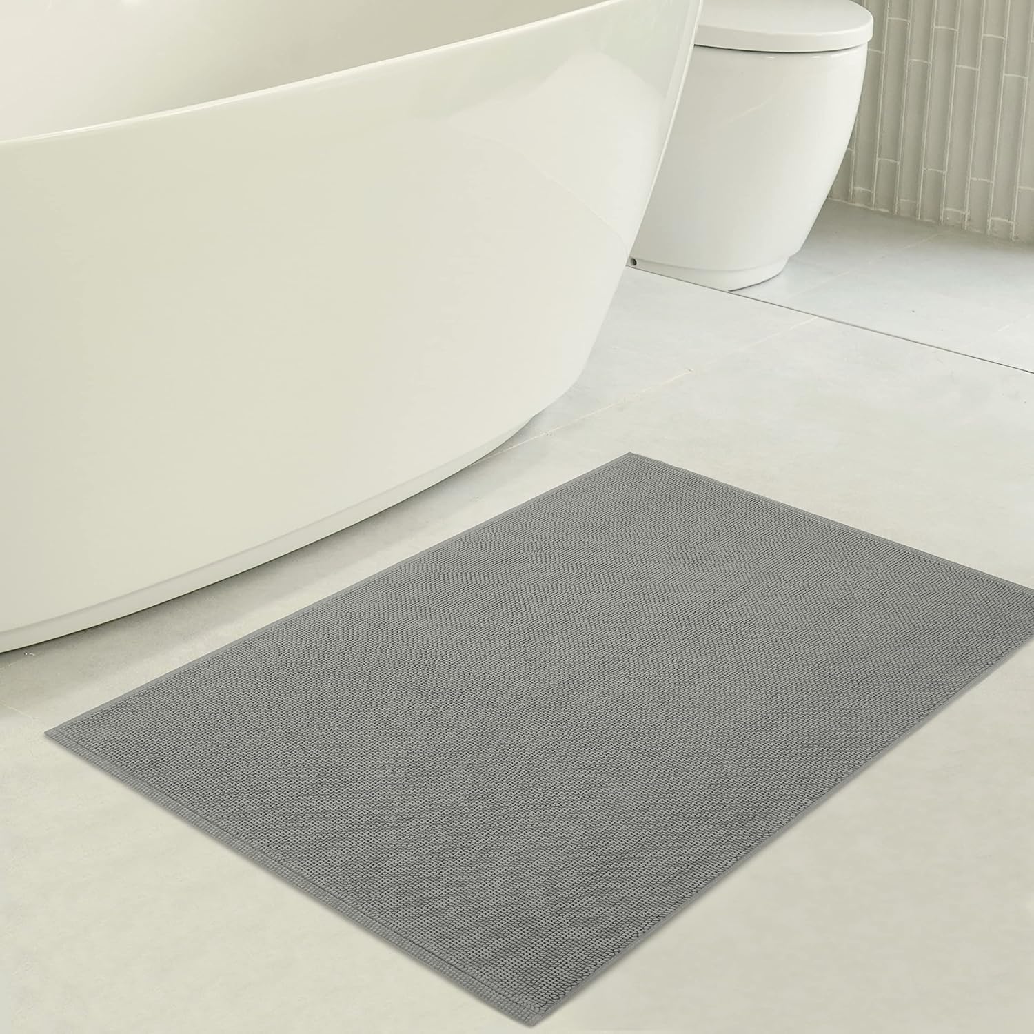 American Soft Linen 6 Piece Towel Set and 20X34 Bath Mat Bundle