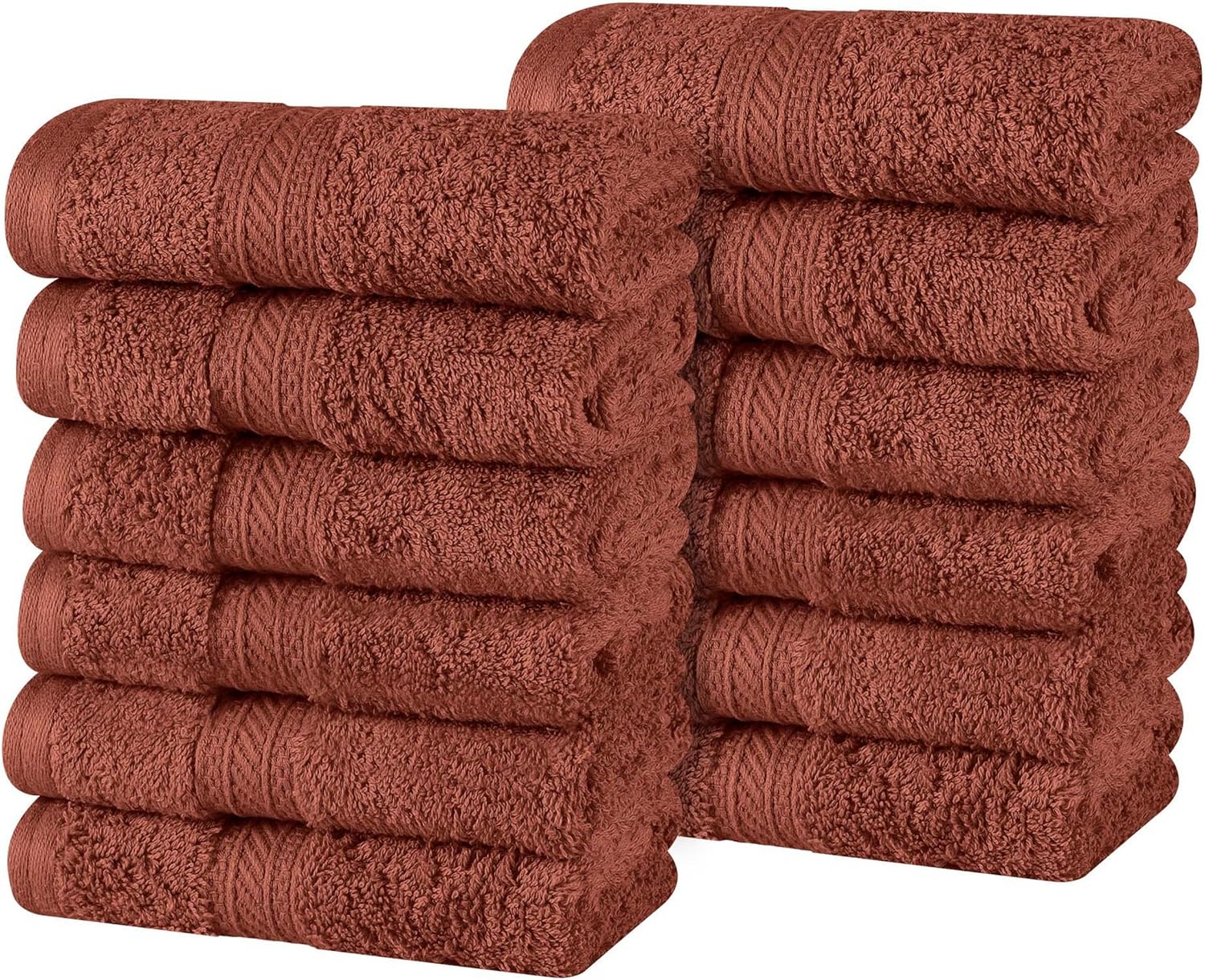 BLUENILEMILLS Cotton Luxury Face Towel Set of 12