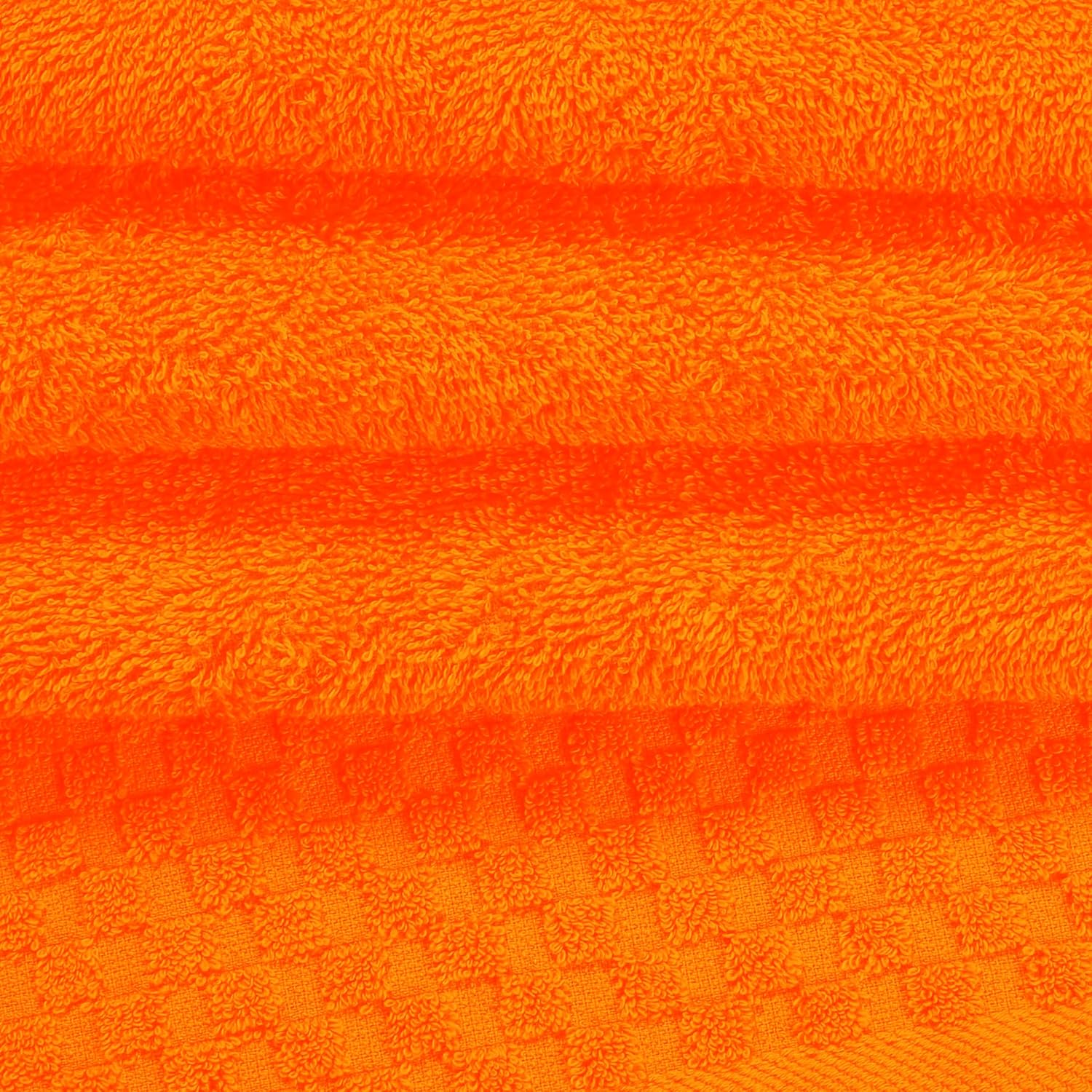 MyOwn Premium Cotton Towel Set 6-Pack Orange